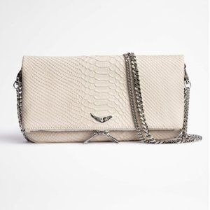 NEW Zadig&Voltaire women's Rock Savage clutch bag